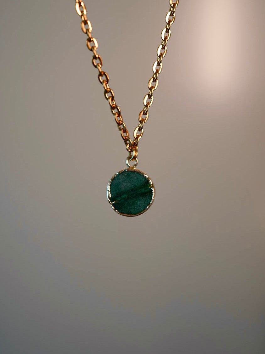 Druzy Agate Necklace - Image 3