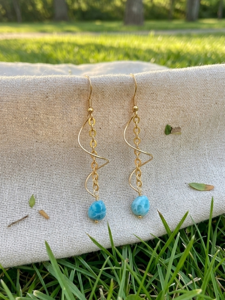 Ocean Flow Earrings - Image 2