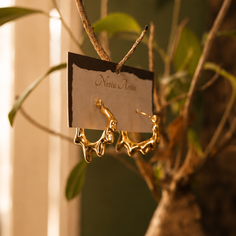 Golden Veil Earrings