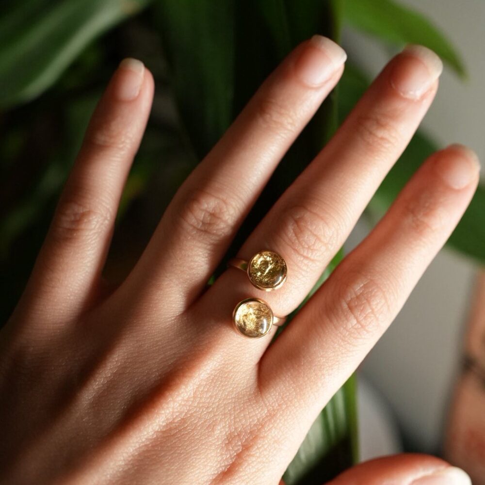 Golden Bloom Ring